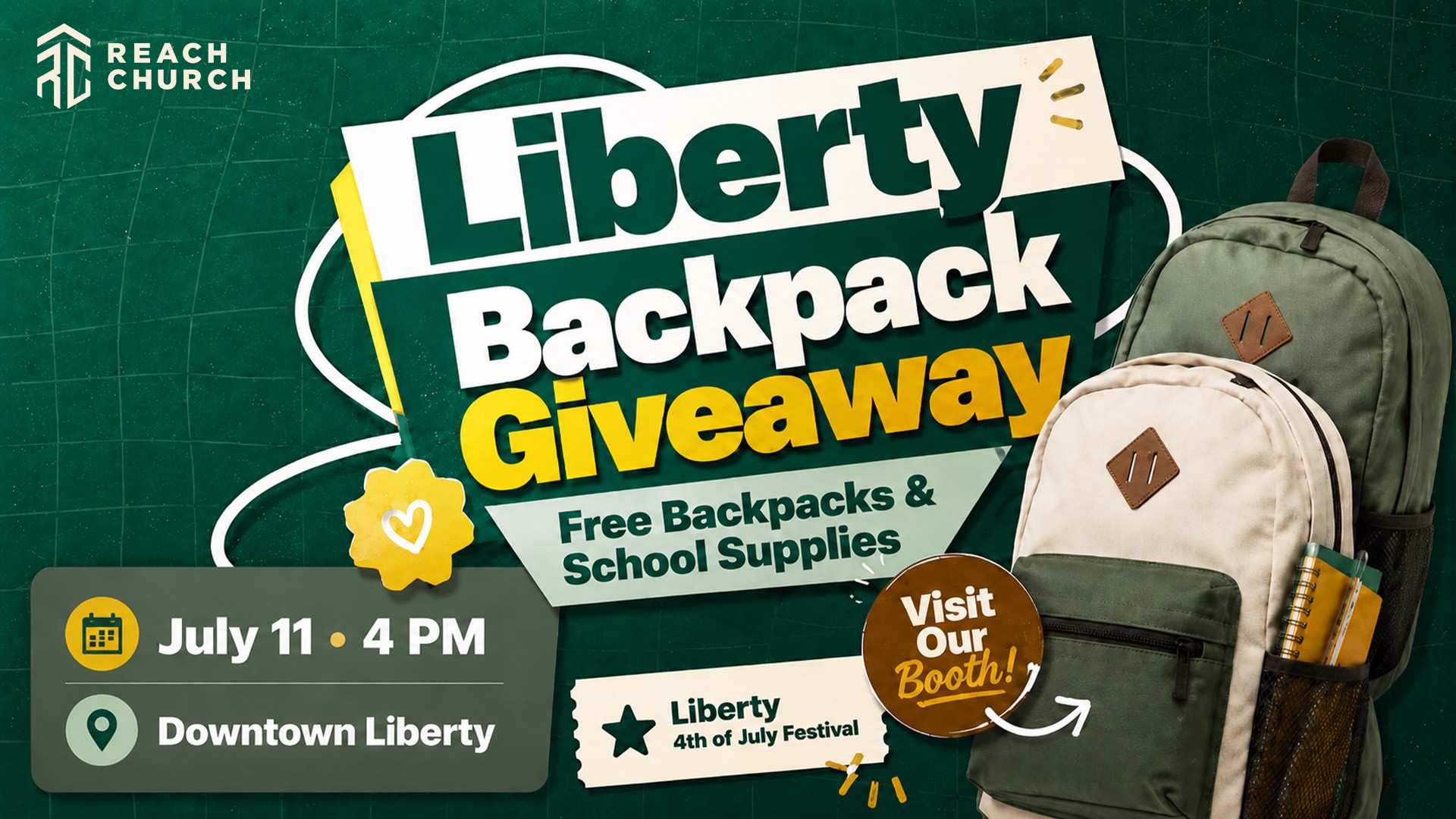Liberty Backpack Giveaway