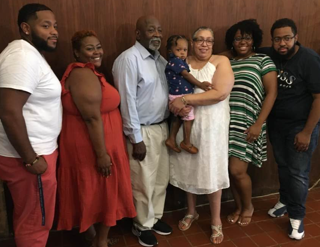 Darlene with family
