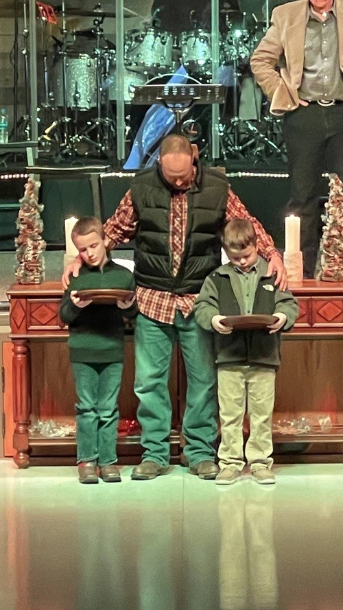 Outside Cross during ordinary time