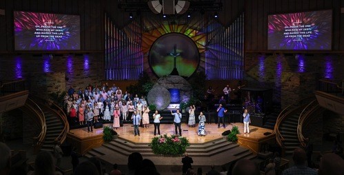 Familiar Worship with a Choir