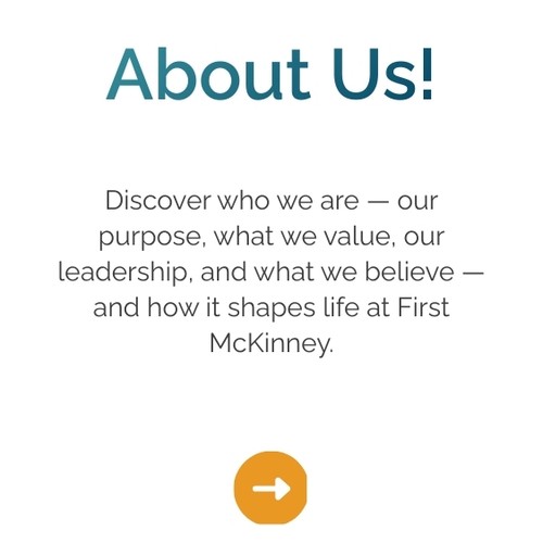 Worship gathering at First McKinney Baptist Church in McKinney, Texas, reflecting our mission and beliefs.