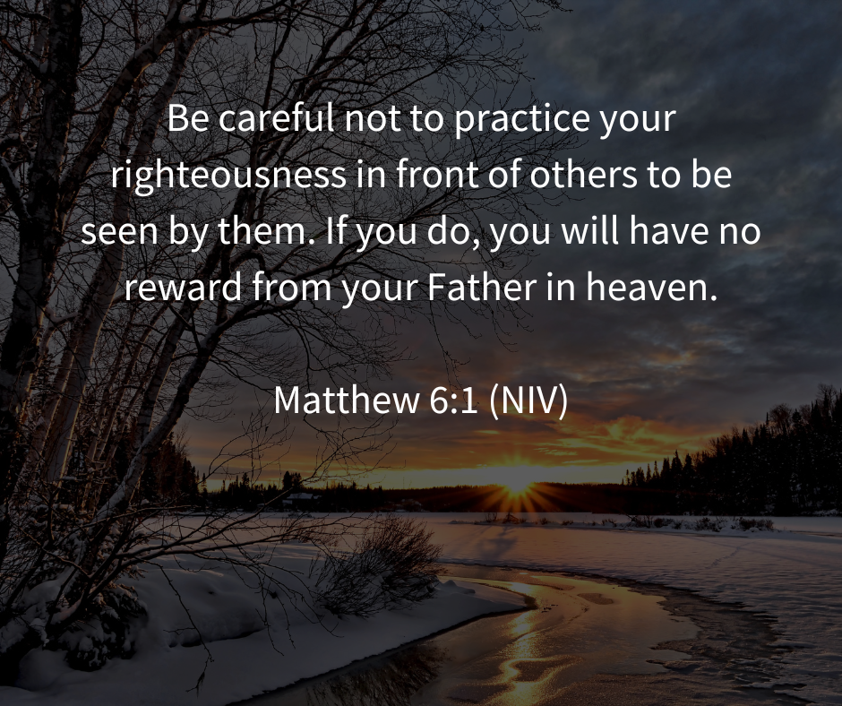 Matthew 6:1 | Crestview Wesleyan Church