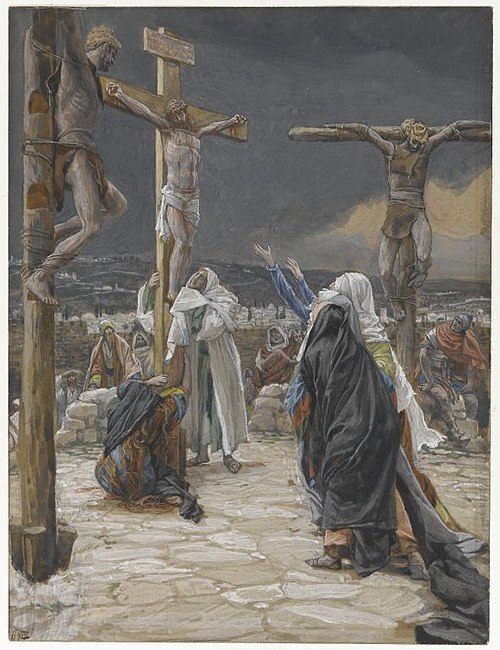 James Tissot, The Death of Jesus, 1894, Watercolor and Graphite on Paper