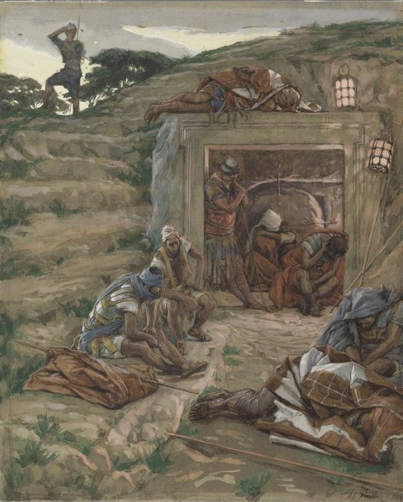 Tissot, The Watch Over the Tomb, 1886