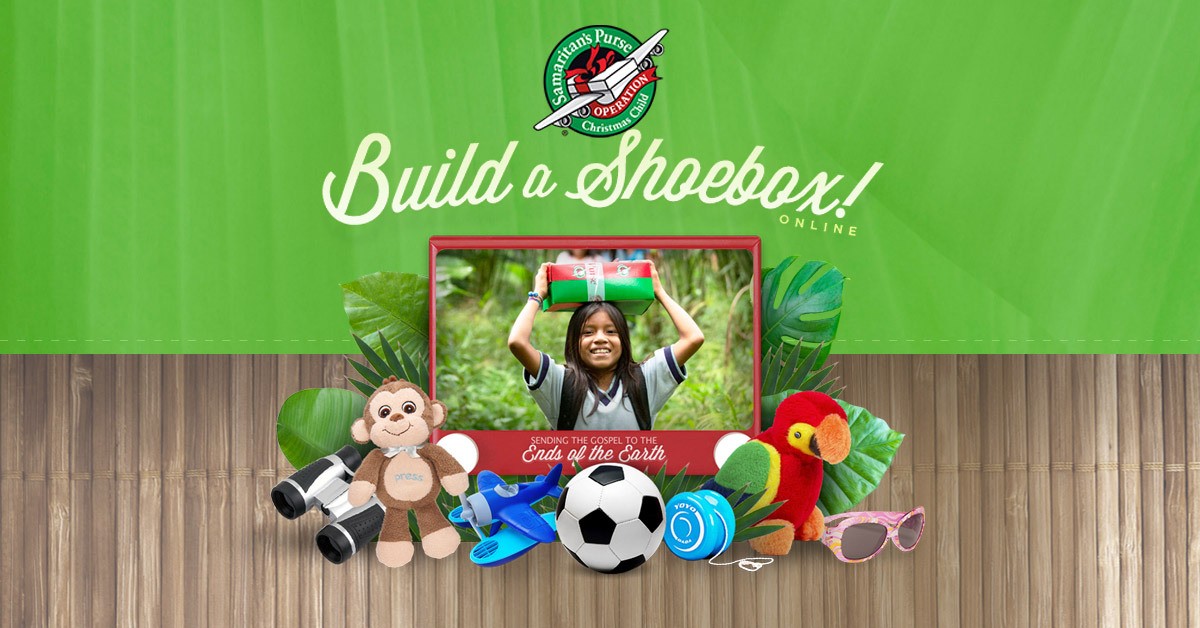 Build a Shoebox Online with Operation Christmas Child