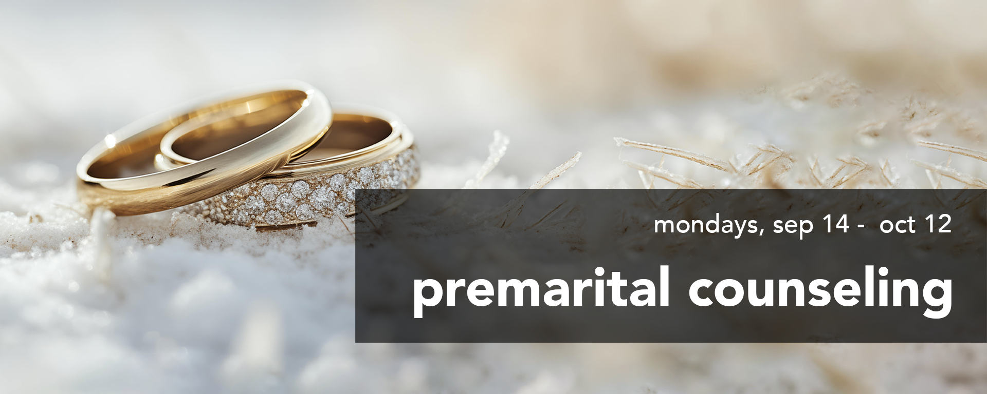 Pre-Marital Counseling