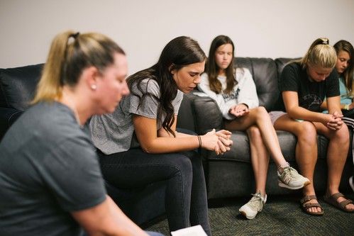 Students Praying