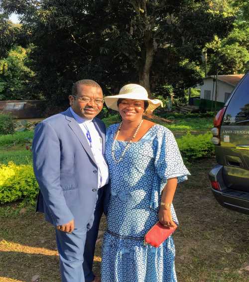 Macklann Basse and his wife Rose