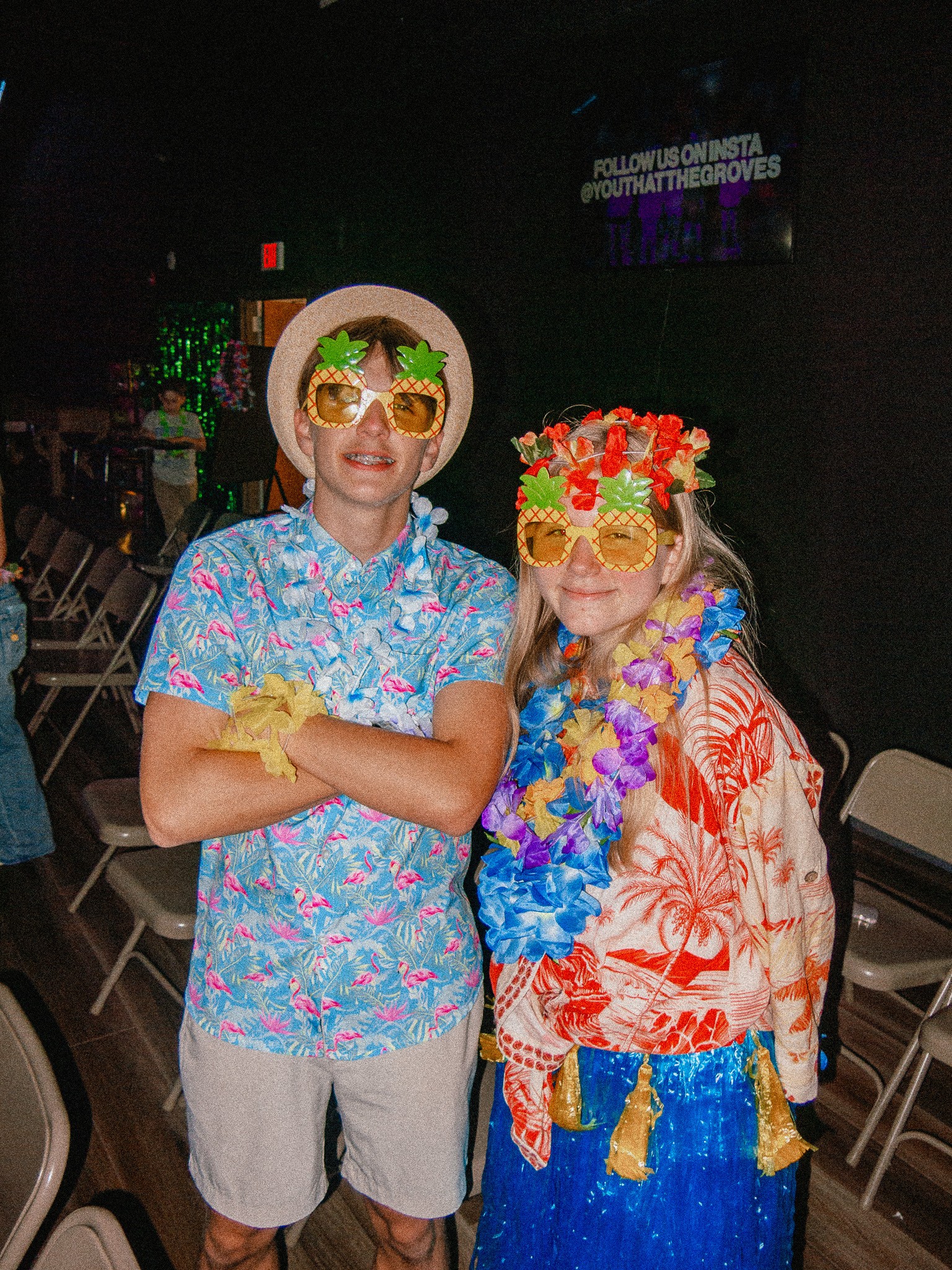 Students enjoying an Invite Night