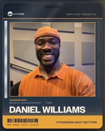 Daniel Williams, Middle Management employee credential