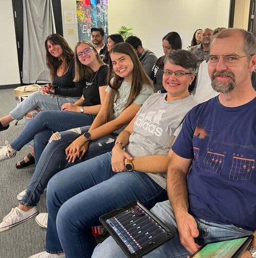 Excited for church to start at Equipped Church in Highlands Ranch CO