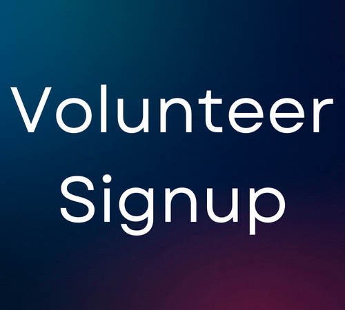 Volunteer Signup