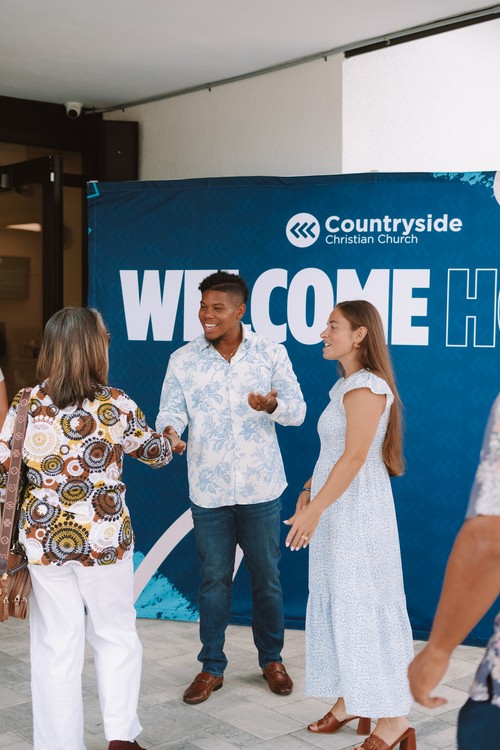A congregant worshipping at Countryside South Tampa