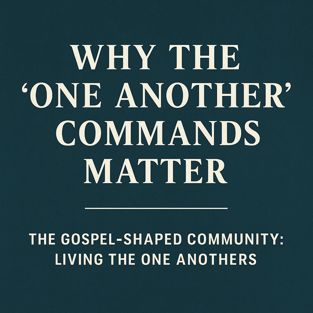 Why the “One Another” Commands Matter | New Beginnings Fellowship - Rio ...