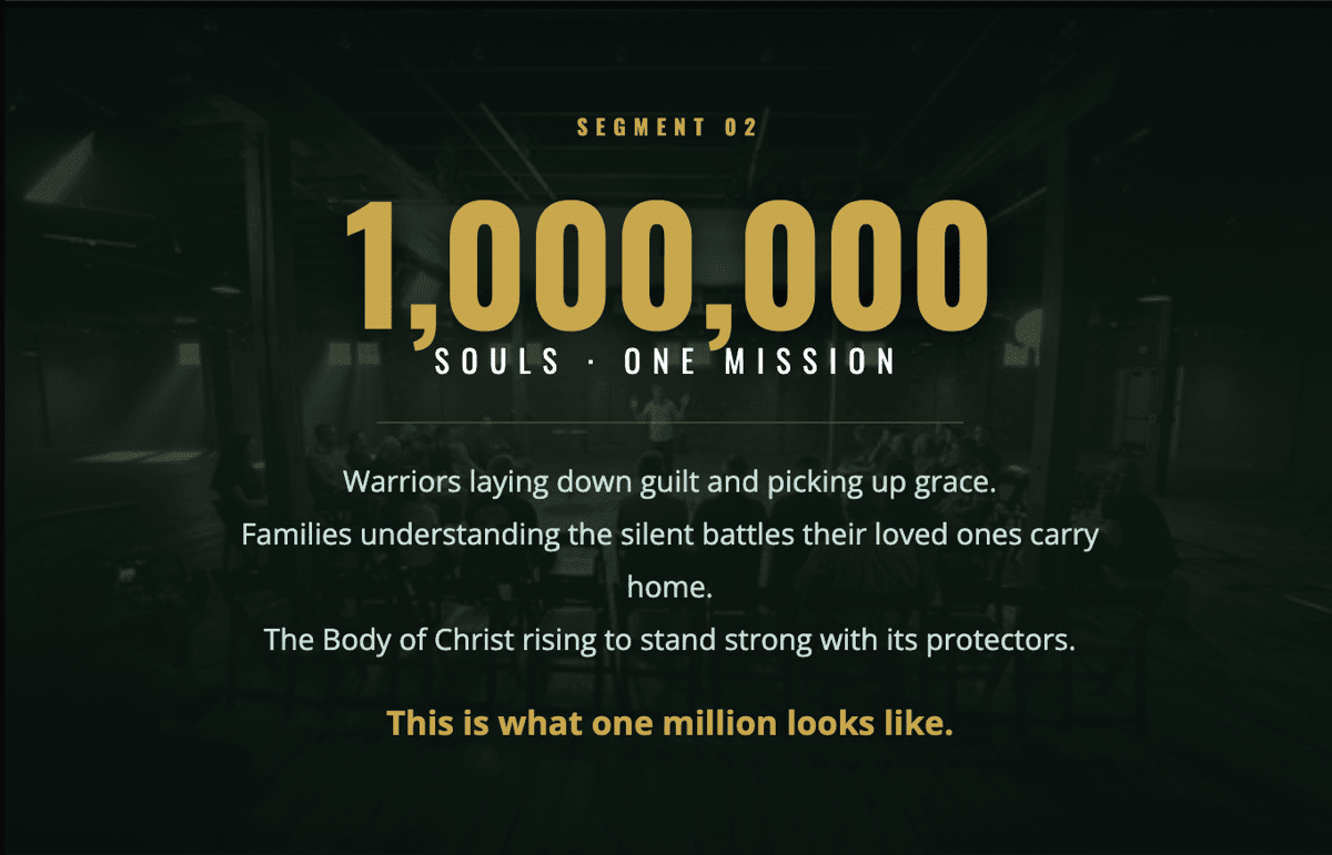 1,000,000 Souls — One Mission