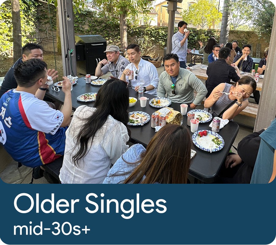 Older Singles ministry (mid-30s+)