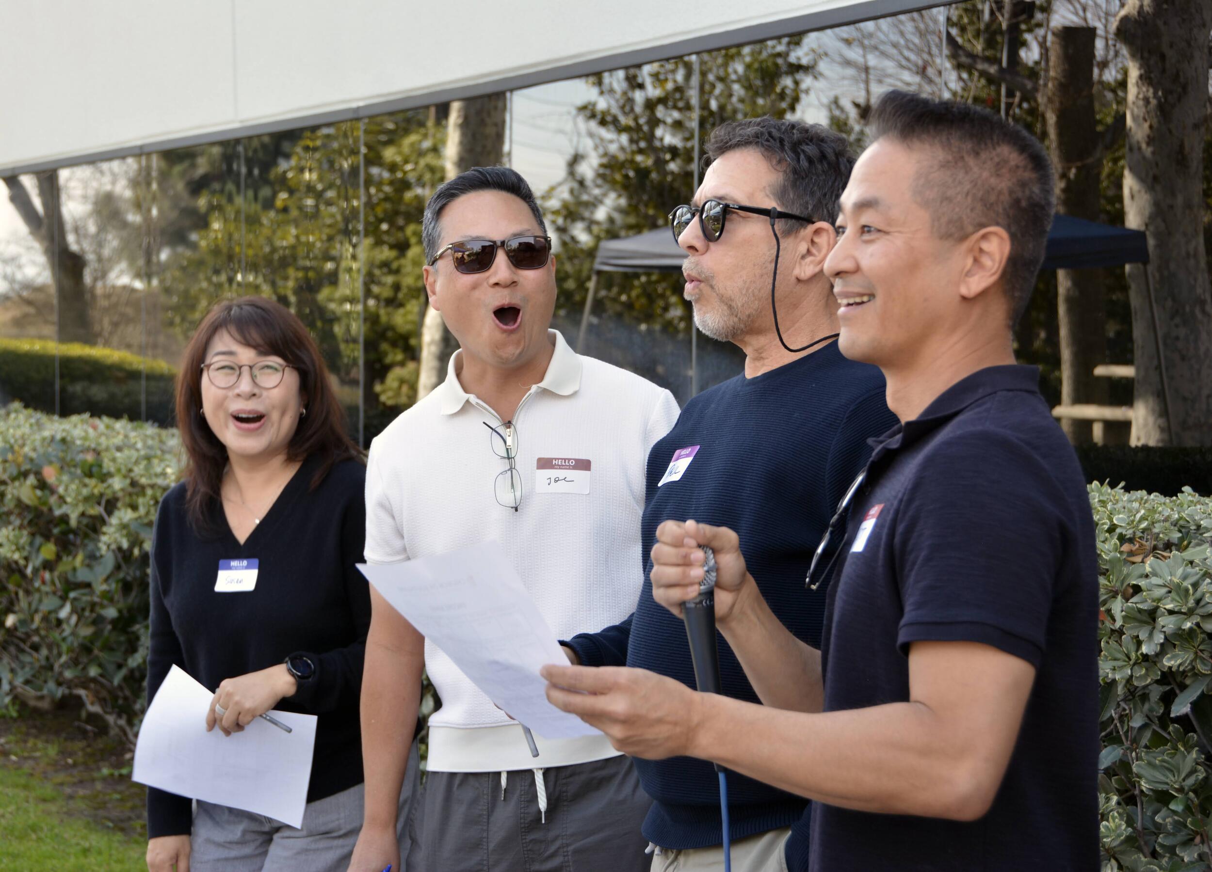 Photos from the Encore kick-off meeting