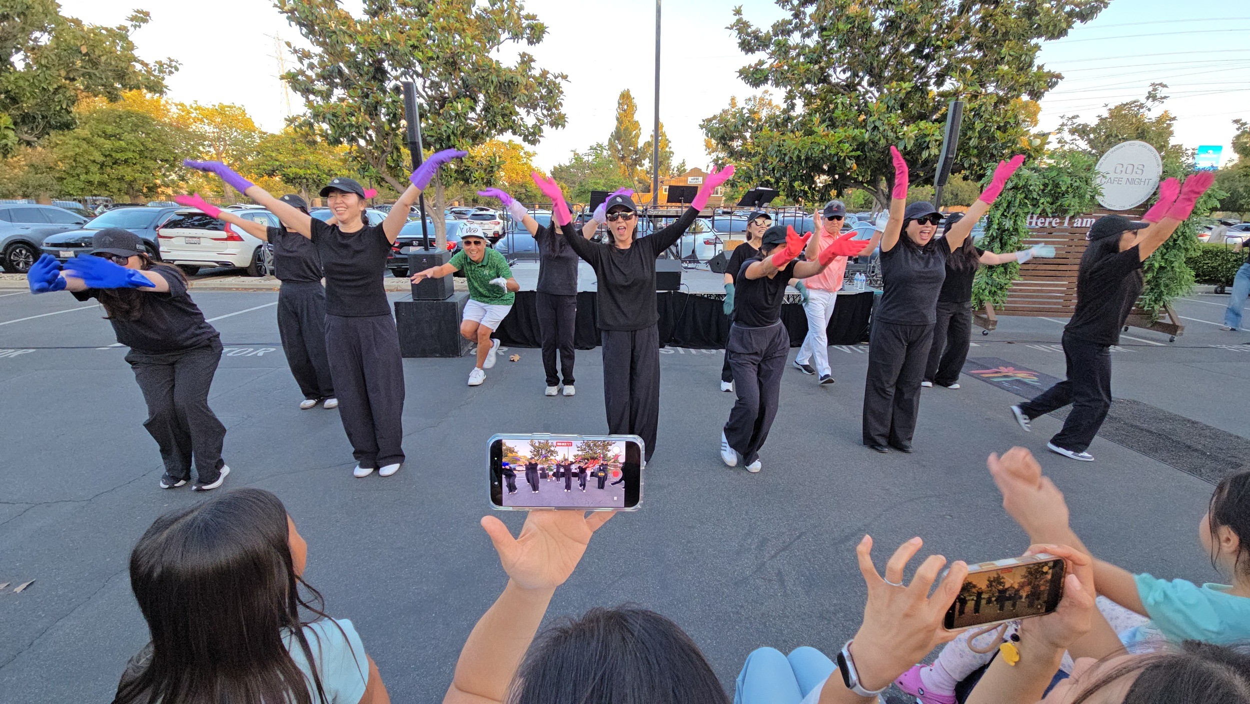 Photos from the Encore Missions Cafe Night performance
