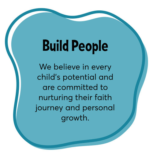 We believe in every child's potential and are committed to nurturing their faith journey and personal growth.