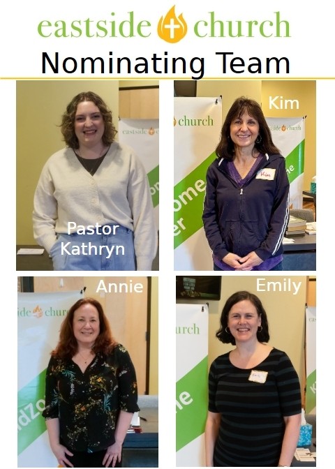 Picture of the Finance Team, and the Nominating Team.