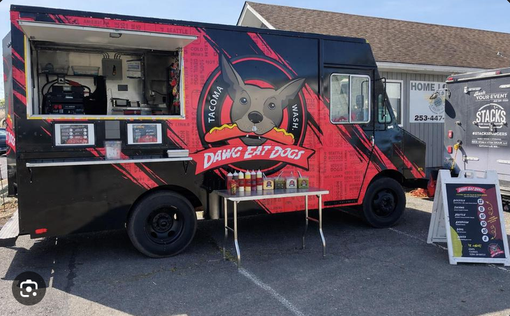 Food Trucks at the Holiday Bazaar