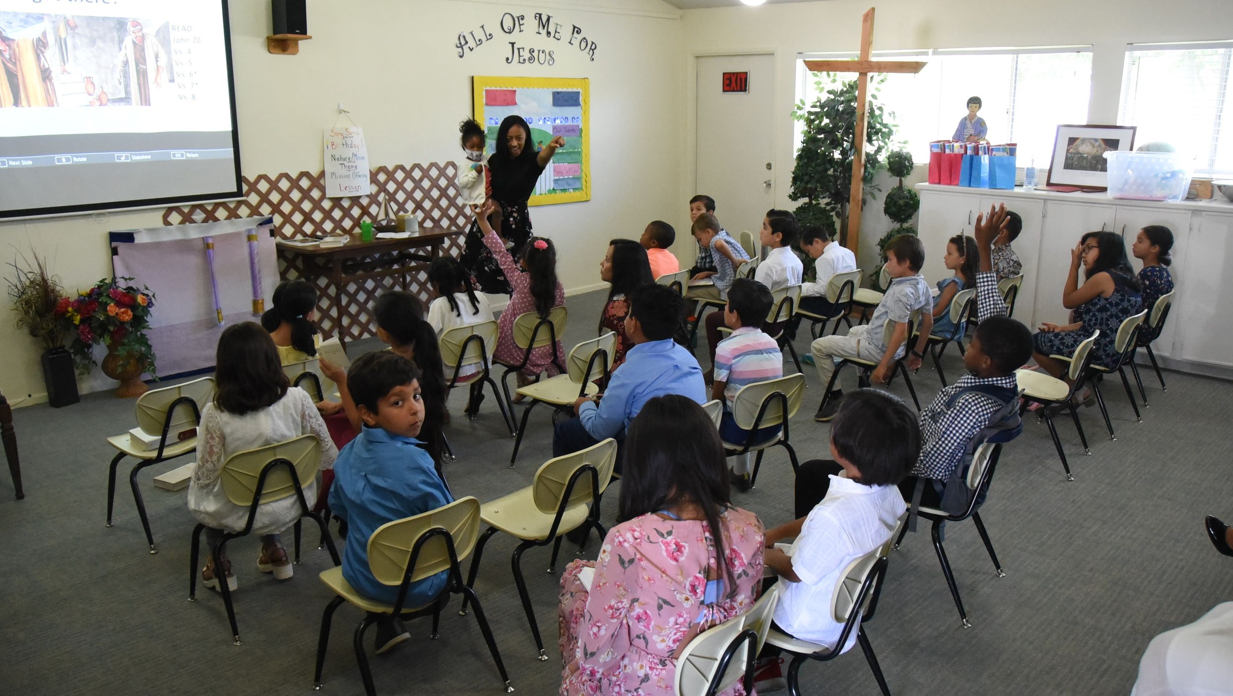 Children on a field trip