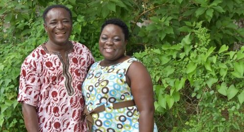 Photo of Joshua and Victoria Baah-Binney