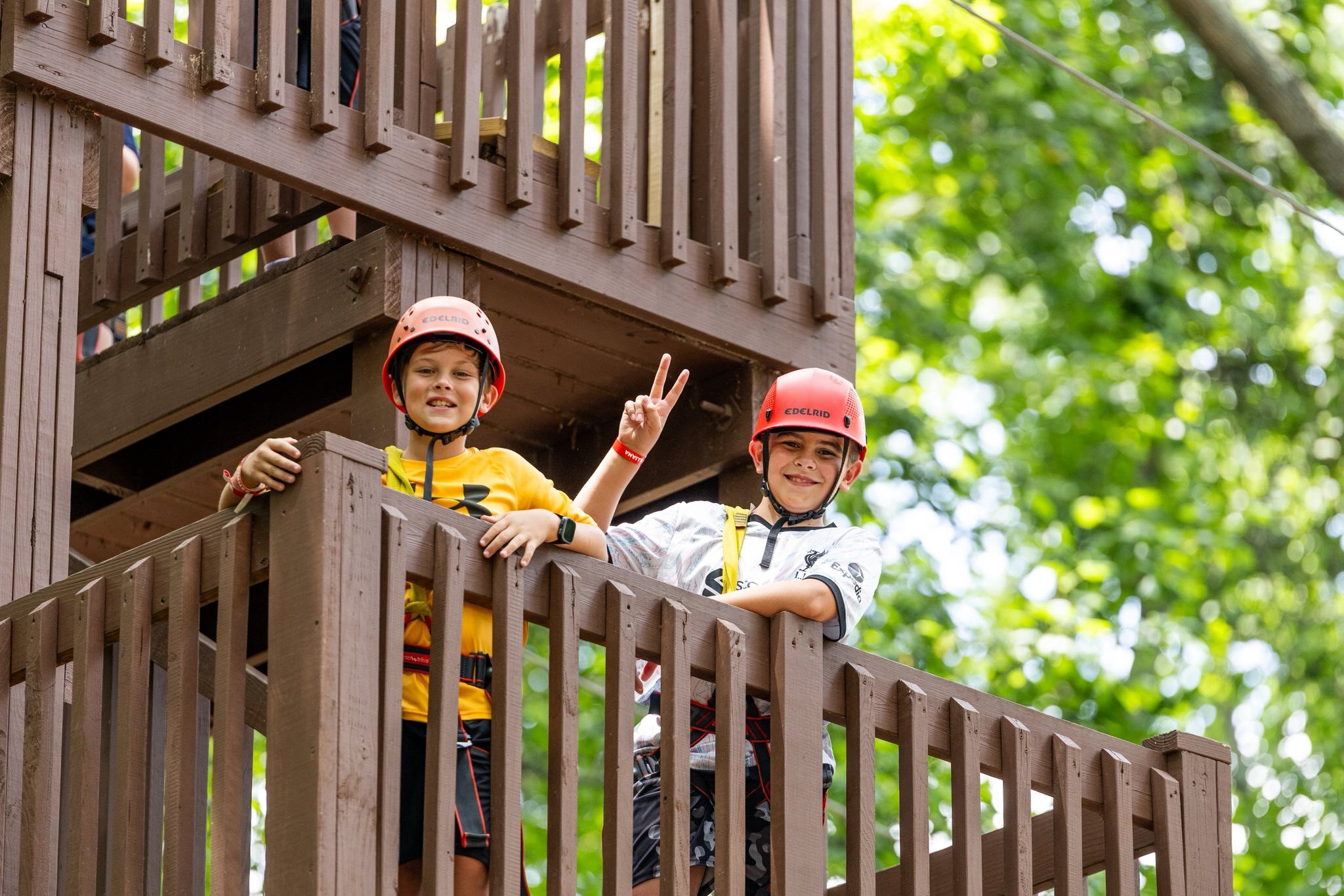 Camp Illiana outdoor camp gathering