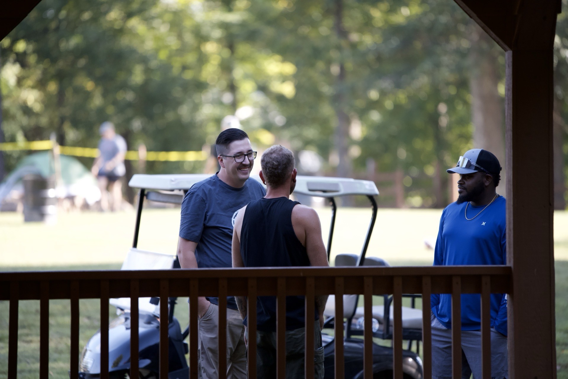 Men gathering at the Uncommon Men's Conference