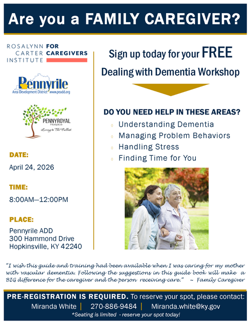 Dealing with Dementia Flyer