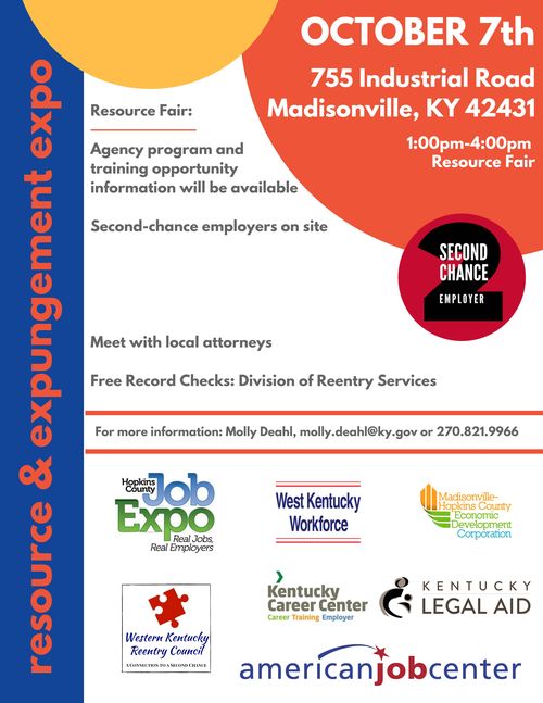 Resource & Expungement Expo Flyer