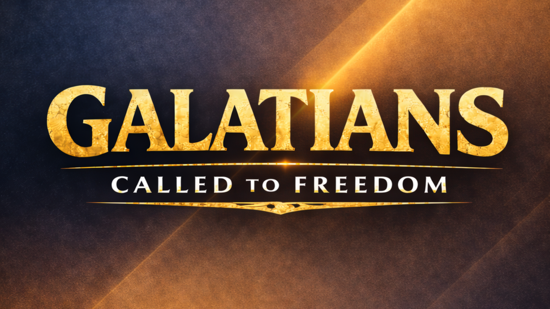 Galatians: Called to Freedom