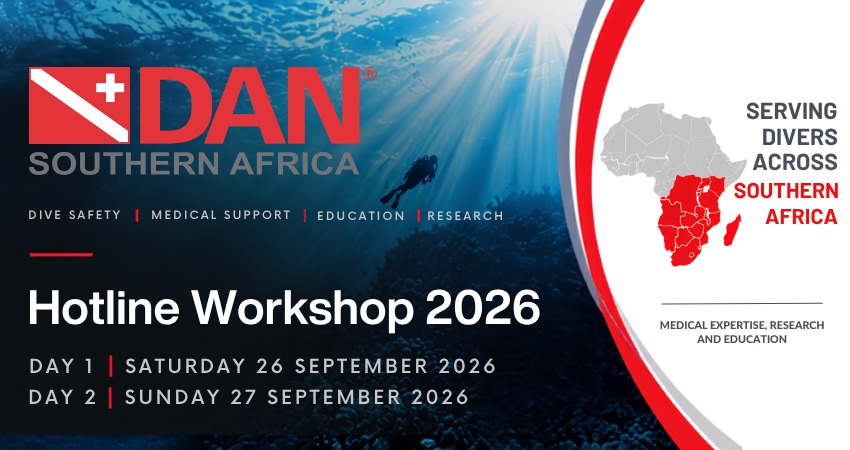 DAN Southern Africa Hotline Workshop 2026, Day 1 Saturday 26 September and Day 2 Sunday 27 September 2026