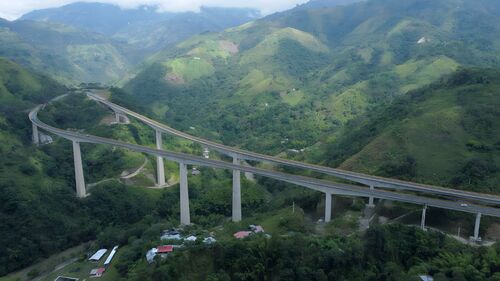 Segunda calzada Ibagu&eacute; - Cajamarca y sistema existente Girardot - Ibagu&eacute; - Cajamarca