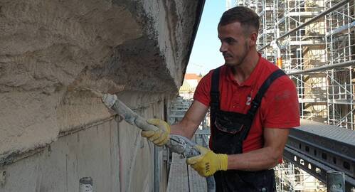 fasada, nzeb, muza, građevinski fakultet, eu projekt, ventilirana fasada