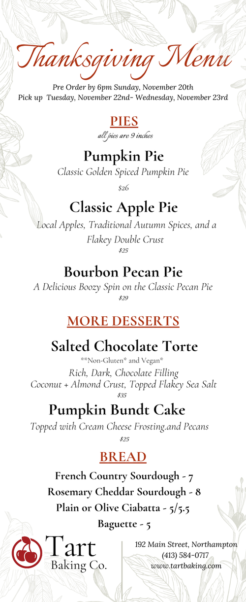 Tart Baking Co. Home