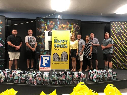 Charity volunteer providing support to individuals undergoing cancer treatment